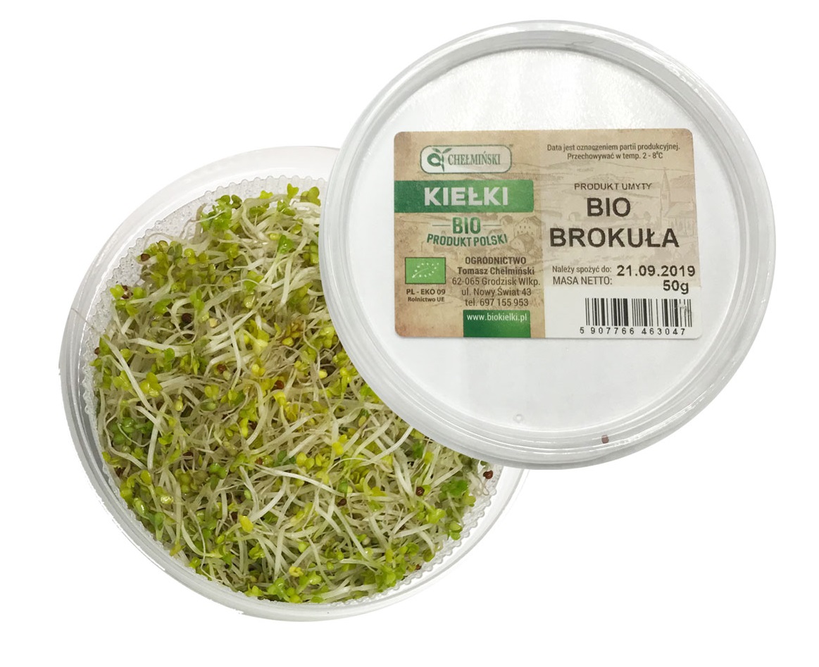 Kiełki brokuła BIO