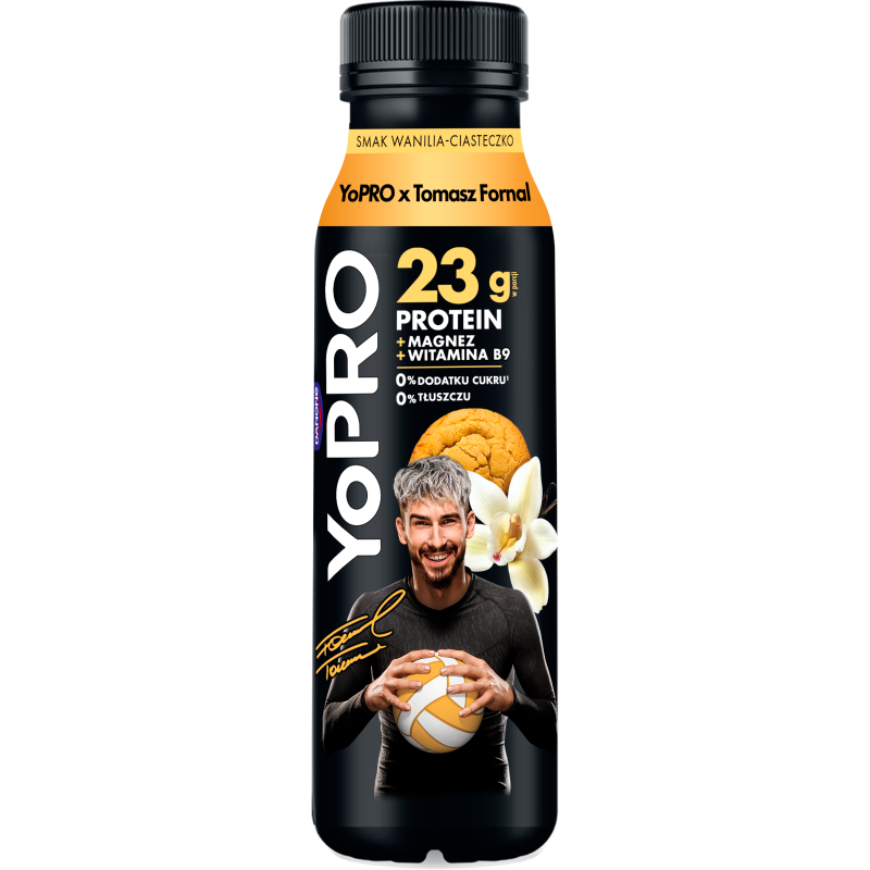 Jogurt pitny o smaku wanilia-ciasteczko