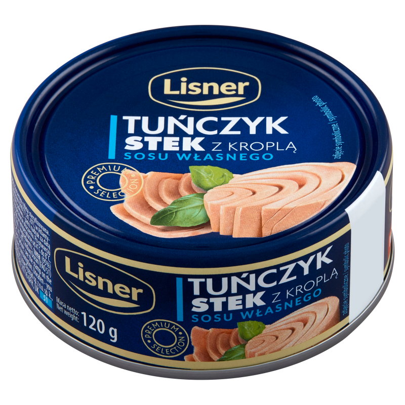 Tuńczyk - stek z kroplą sosu własnego