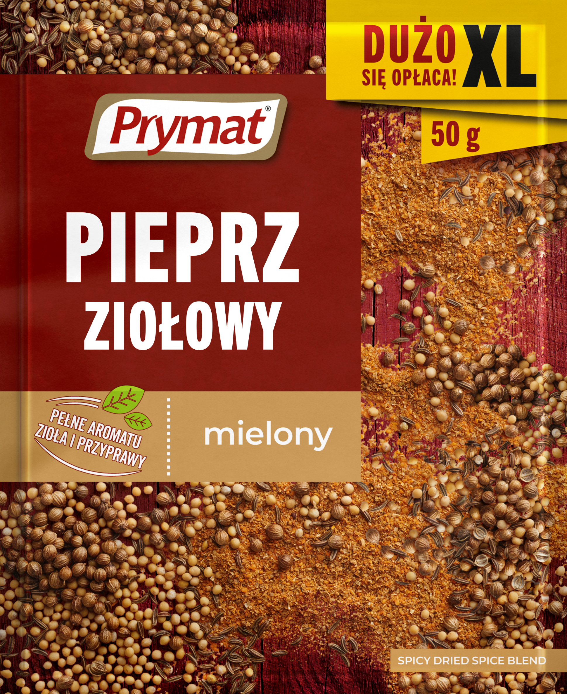 Pieprz ziołowy mielony XL