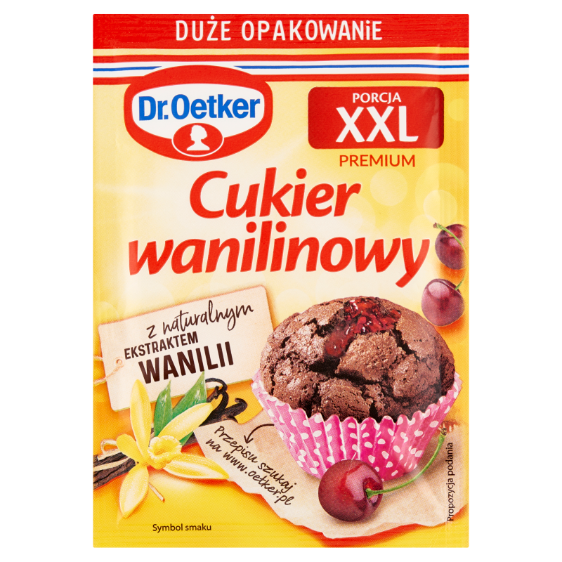 Cukier wanilinowy (z naturalnym ekstraktem wanilii) XXL