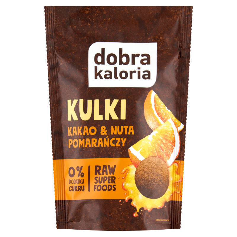 Kulki kakao nuta pomarańczowe