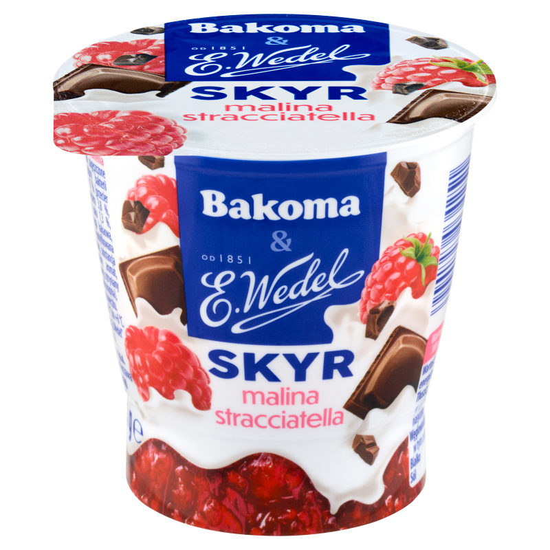 Jogurt Skyr malina stracciatella
