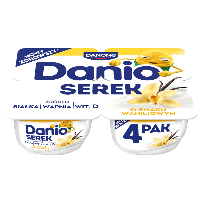 Serek homogenizowany waniliowy (4x130g)