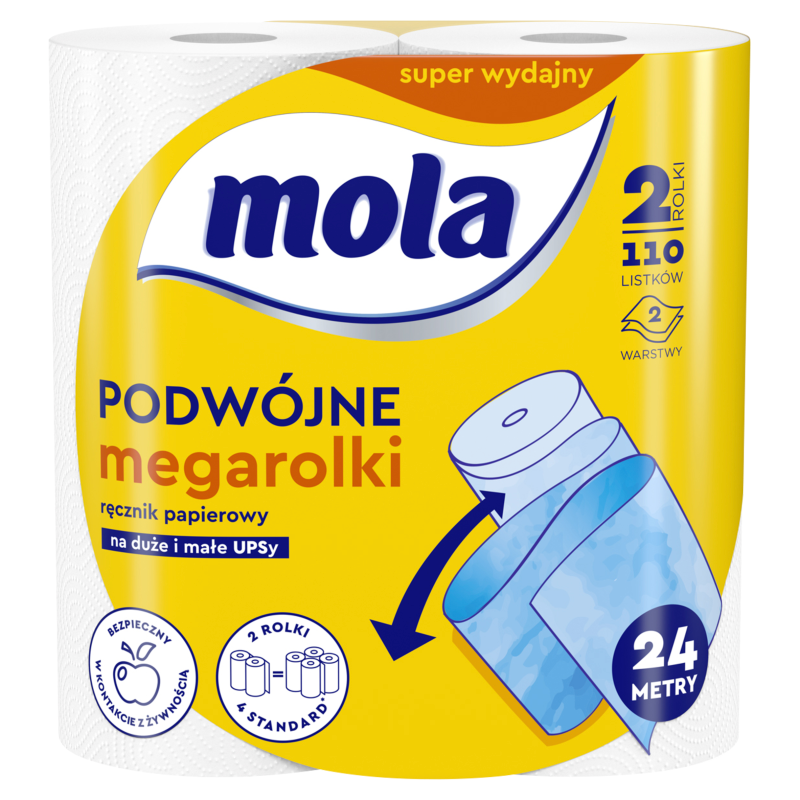 Ręcznik papierowy Podwójne Megarolki