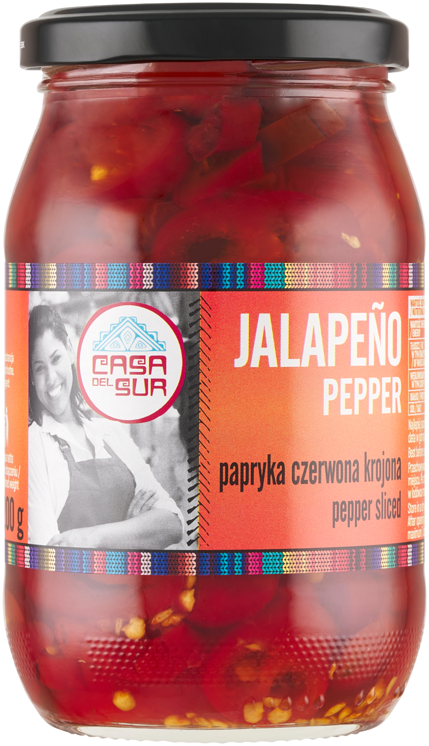 Papryka czerwona Jalapeno krojona