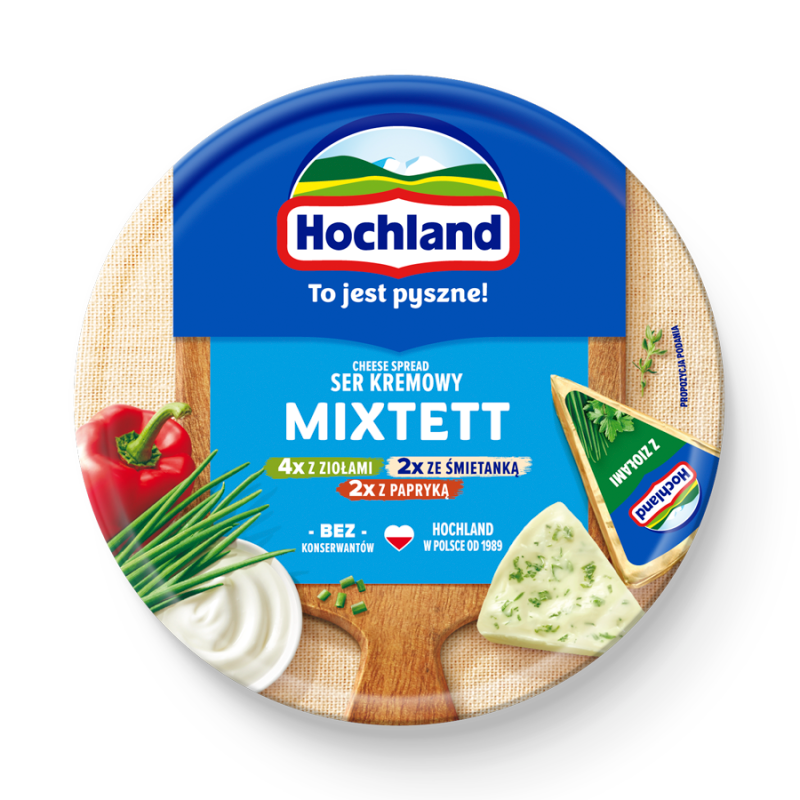 Ser topiony w krążku - Mixtett