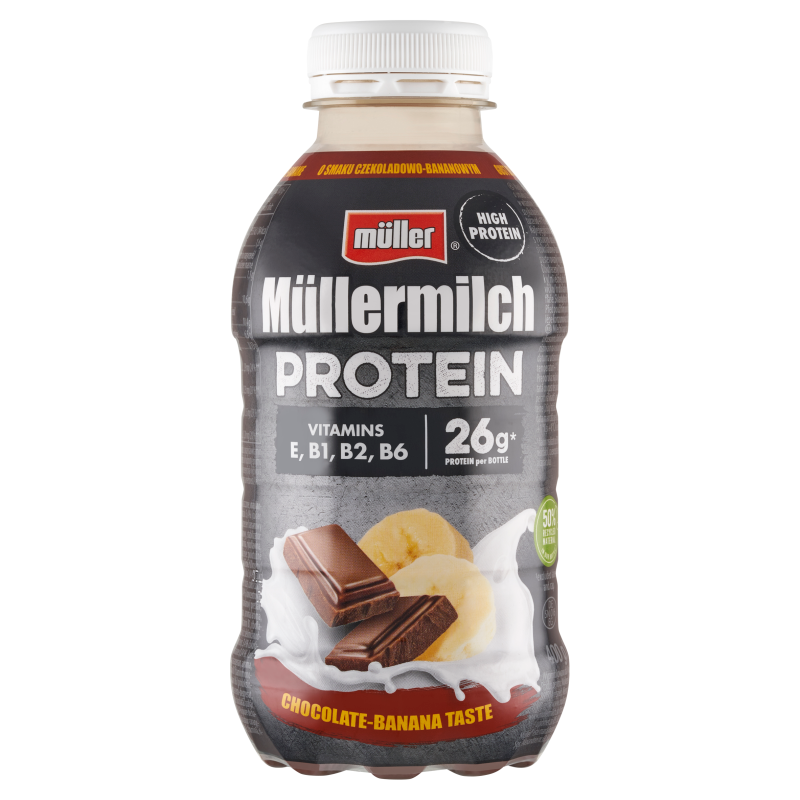 Protein Napój mleczny o smaku czekoladowo bananowym