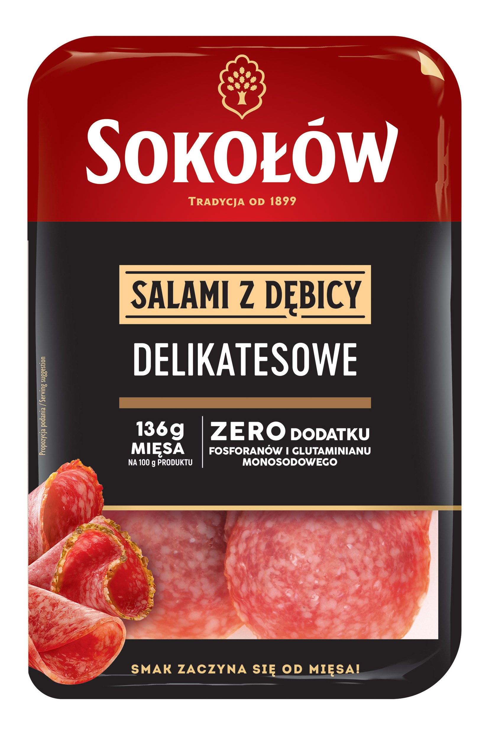 Salami delikatesowe - plastry