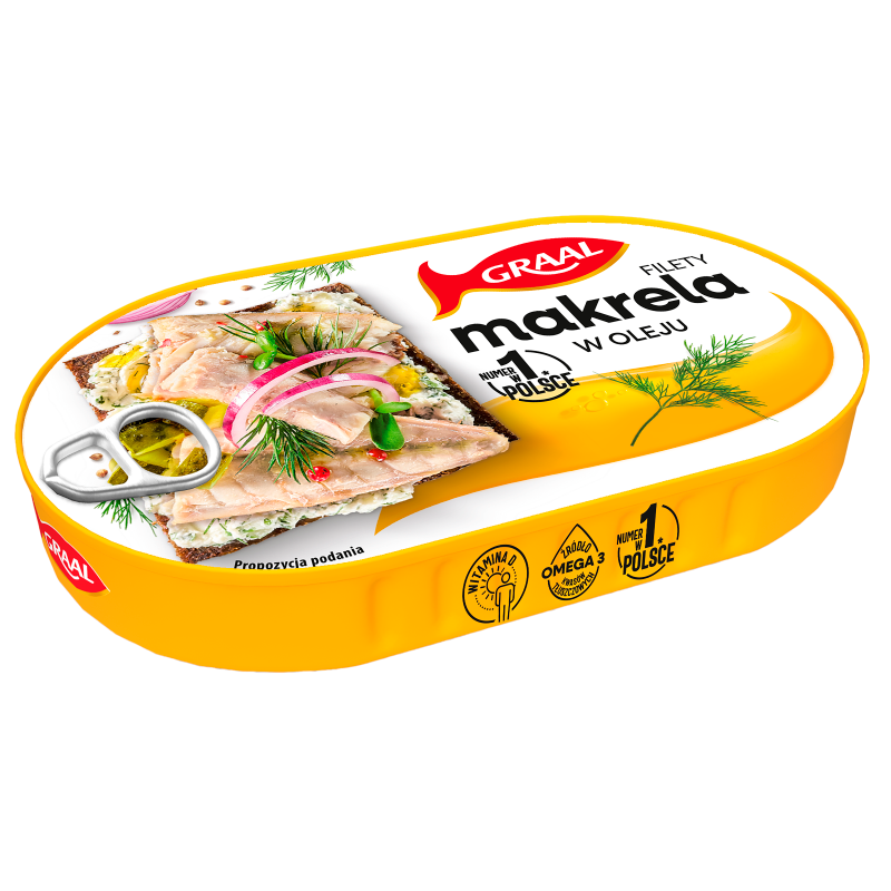 Filety z makreli w oleju
