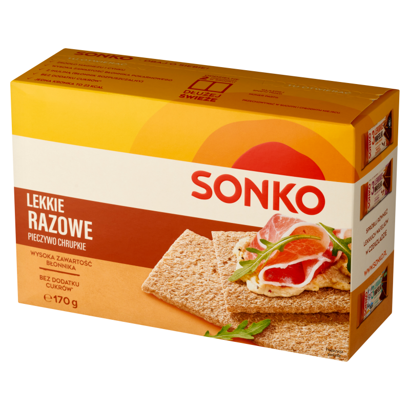 Pieczywo lekkie razowe
