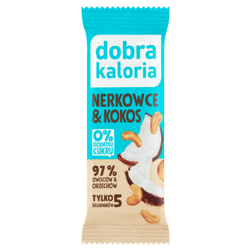 Baton daktylowy nerkowce & kokos