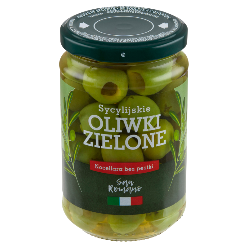Oliwki sycylijskie Nocellara bez pestki