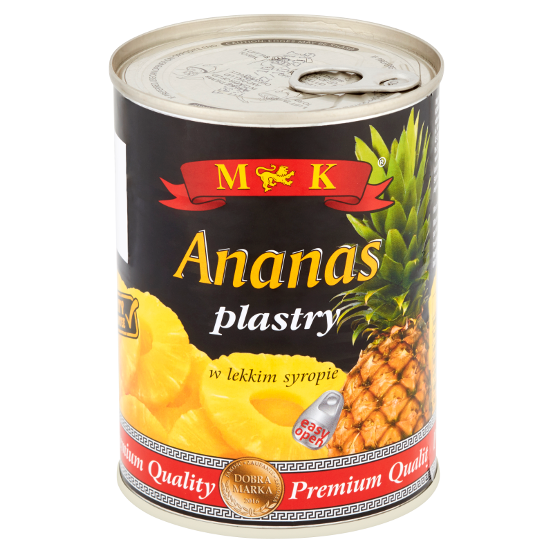 Ananas (plastry) w lekkim syropie