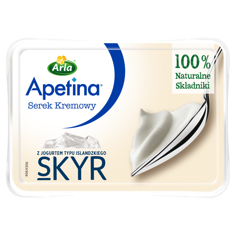 Serek kremowy z jogurtem typu islandzkiego Skyr