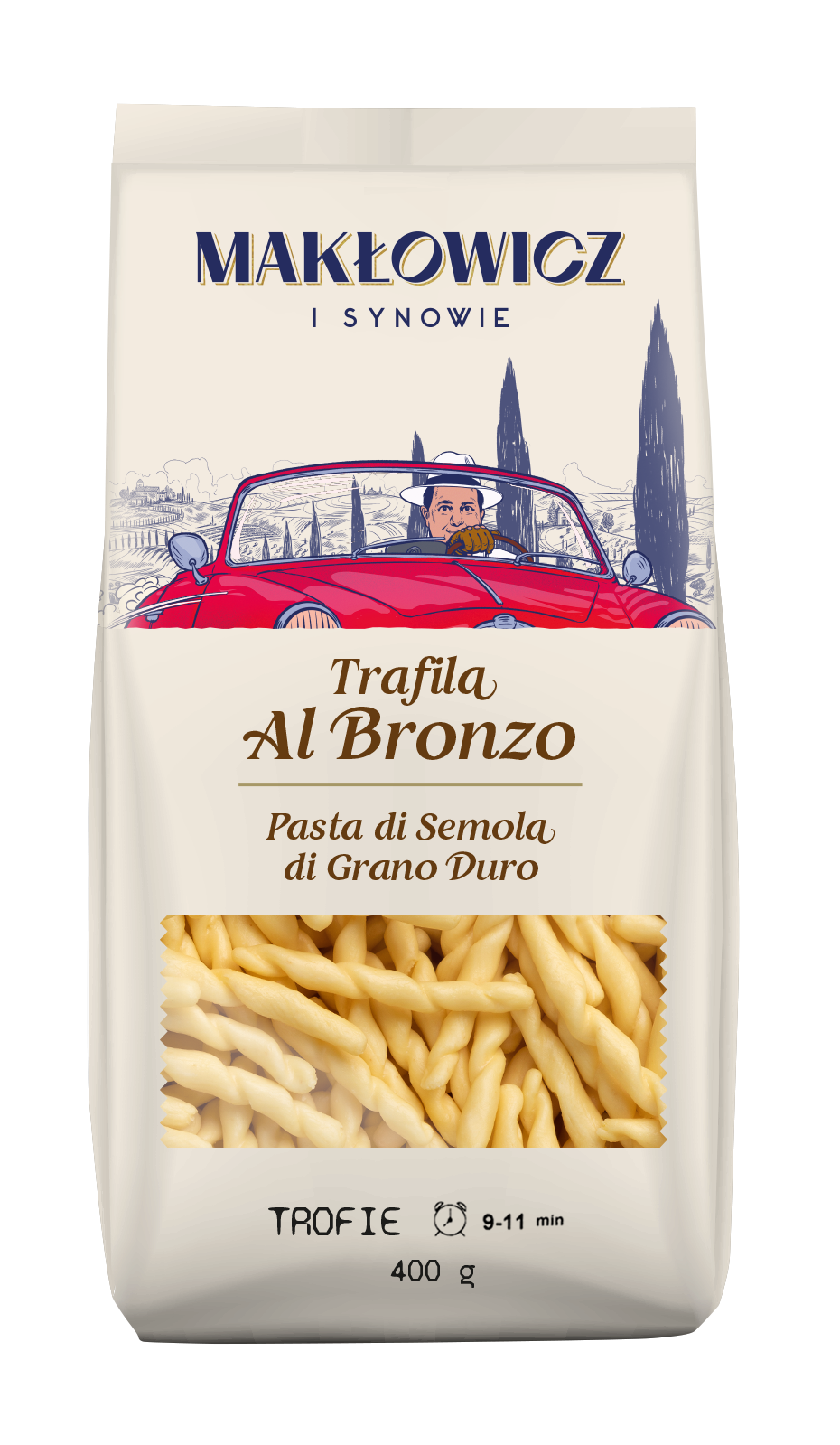Makaron Trofie (z semoliny z pszenicy durum)