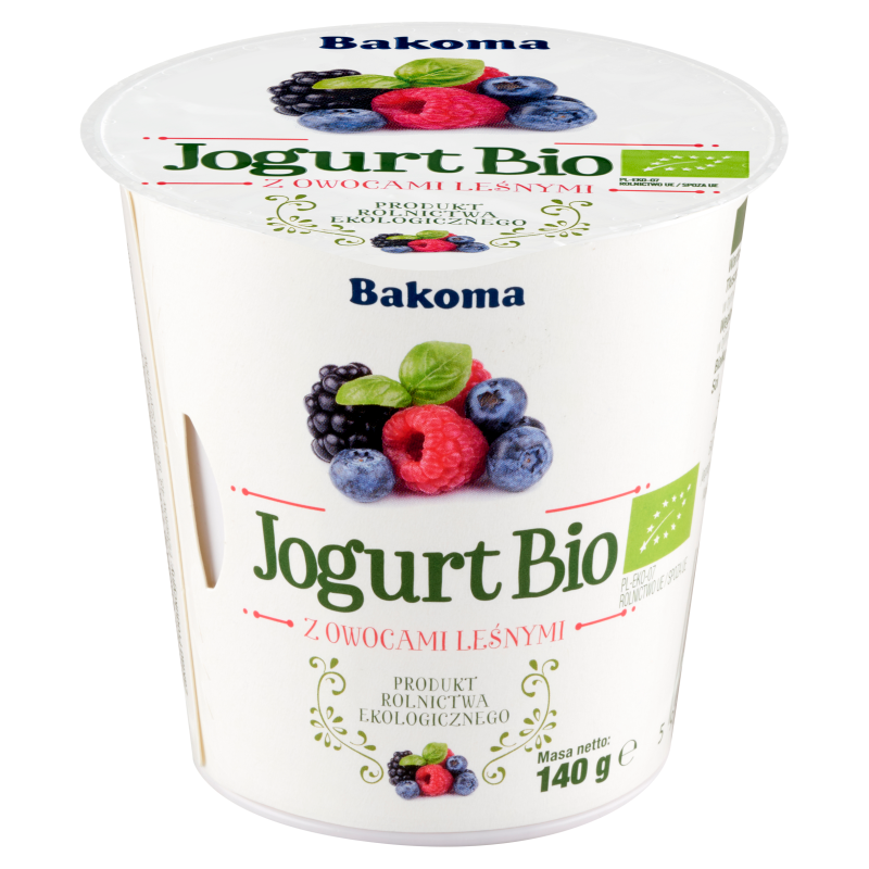 Jogurt z owocami leśnymi BIO