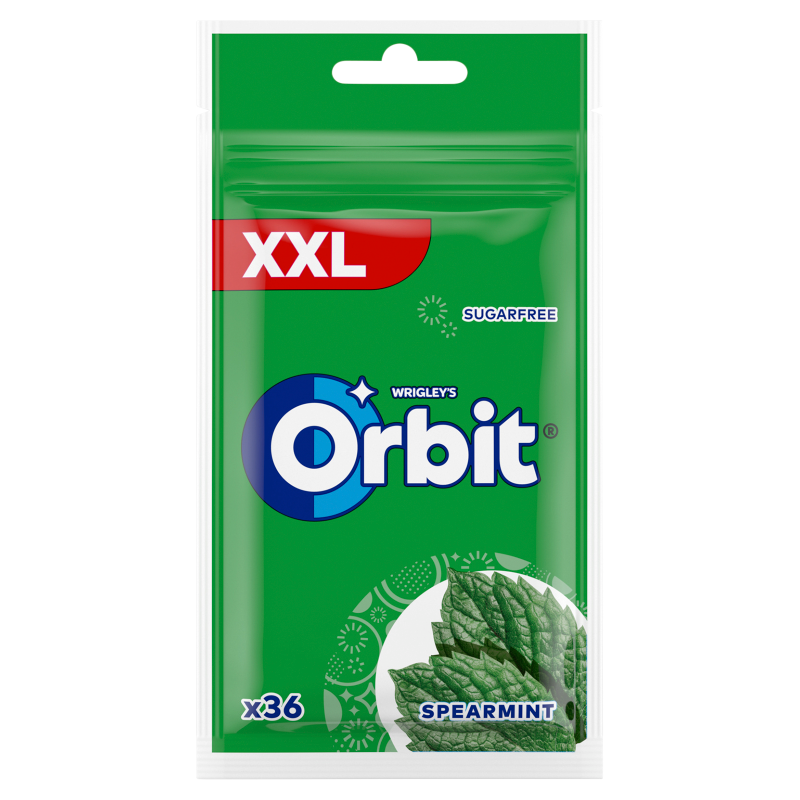 Spearmint XXL Guma do żucia w torebce 36 drażetek