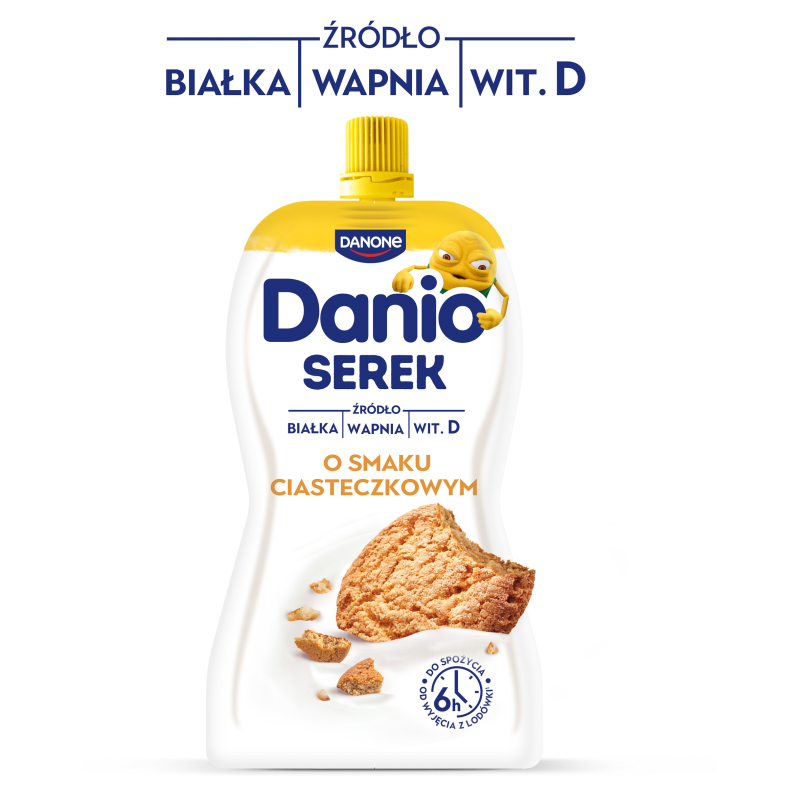 Serek homogenizowany ciasteczkowy w saszetce
