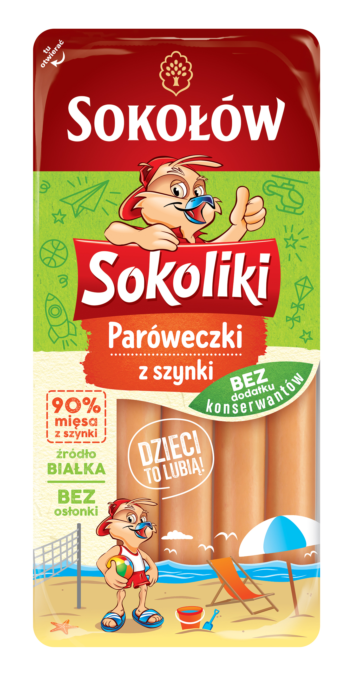 Paróweczki z szynki