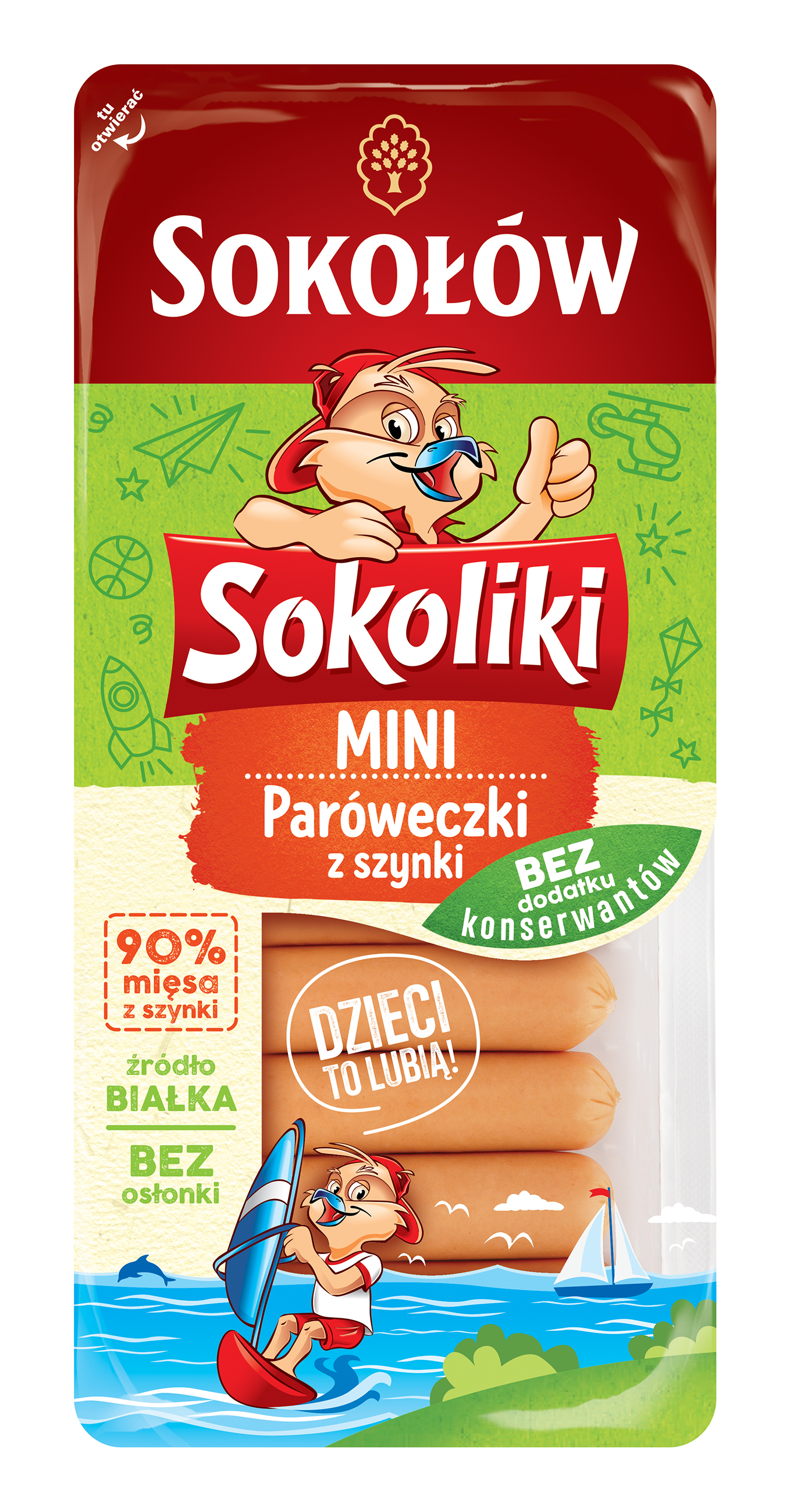 Paróweczki z szynki mini