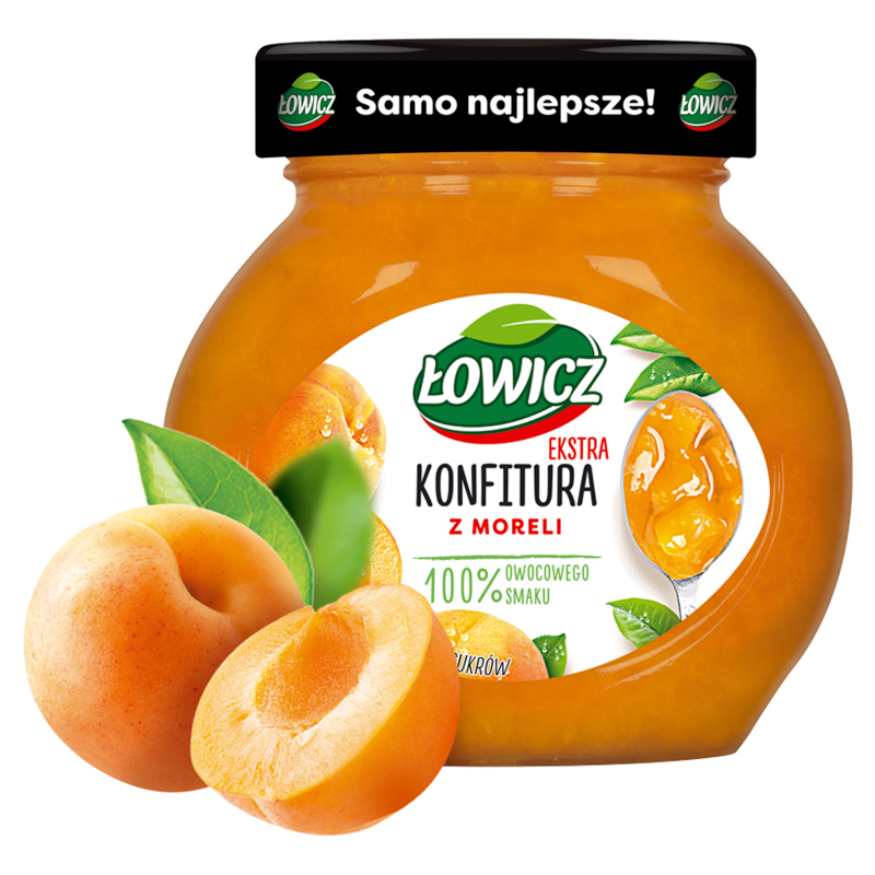 Konfitura extra z moreli niskosłodzona