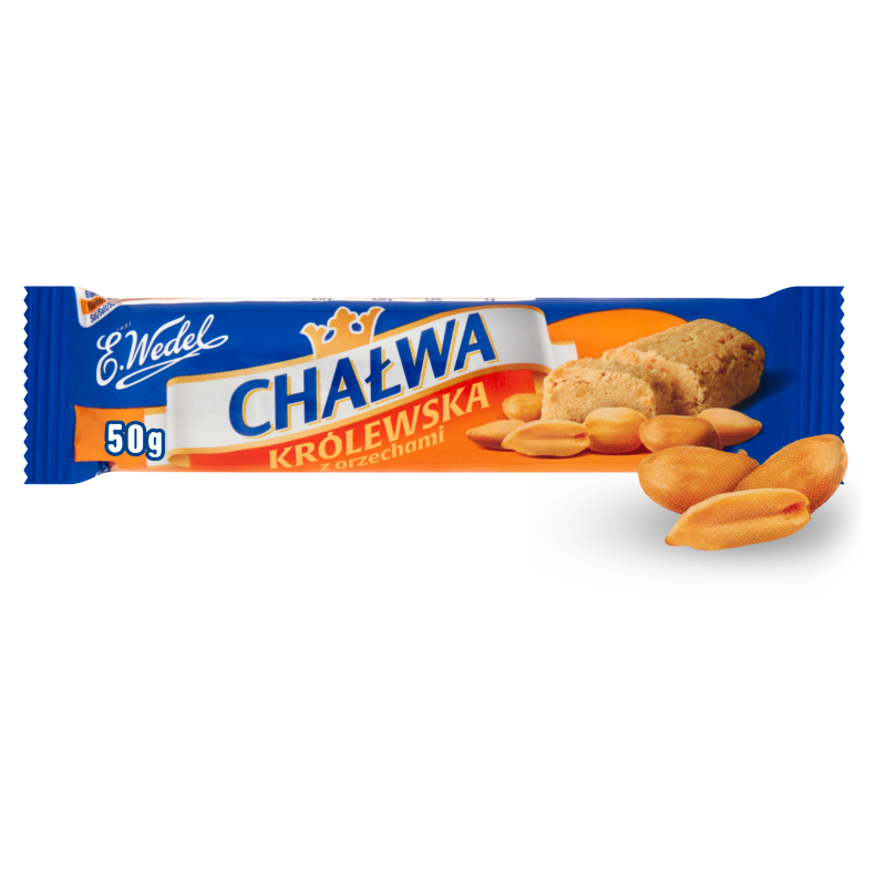 Chałwa Królewska z orzechami