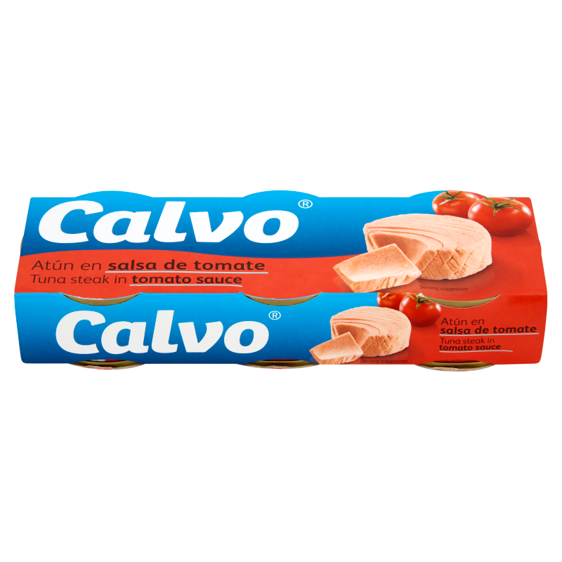 Tuńczyk w sosie pomidorowym 3-pack (3x80g)