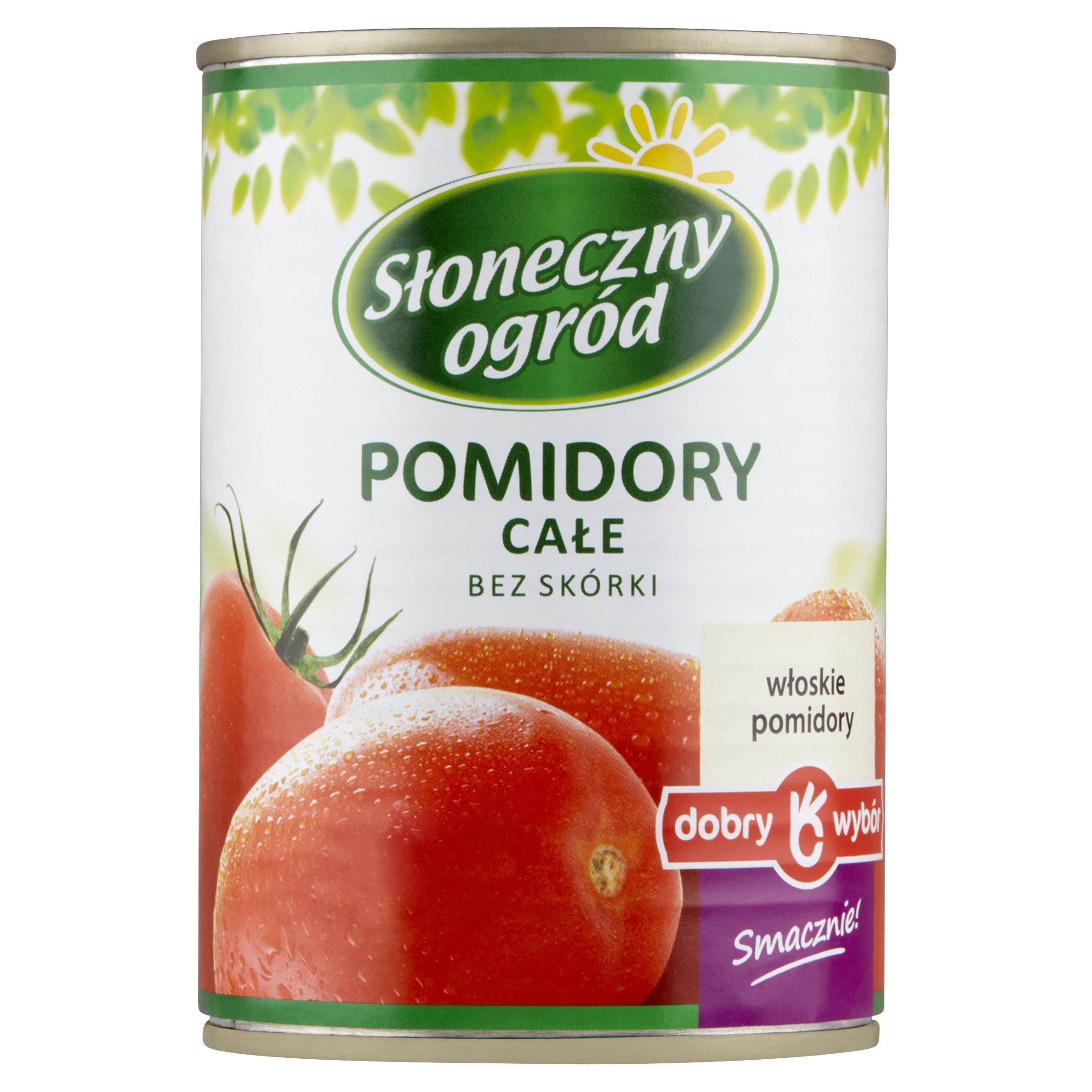 Pomidory całe bez skórki