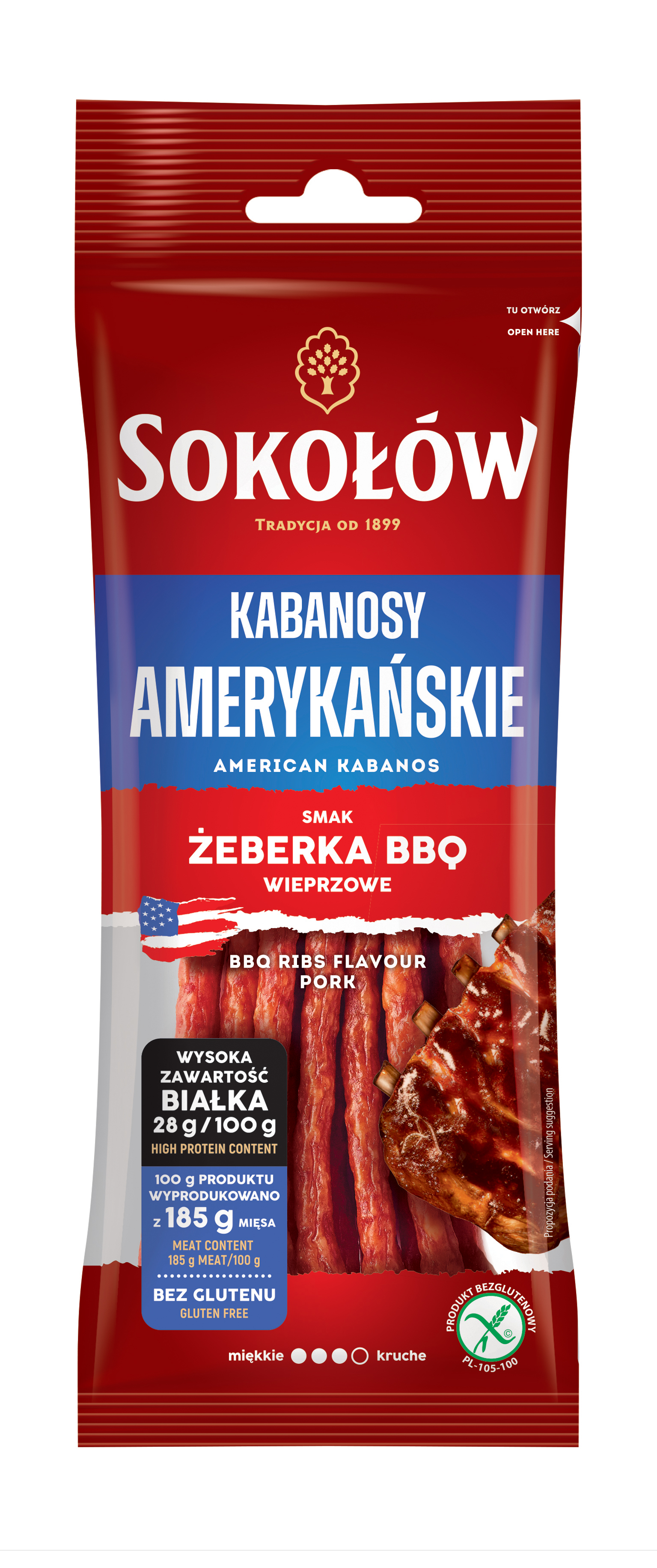 Kabanosy amerykańskie