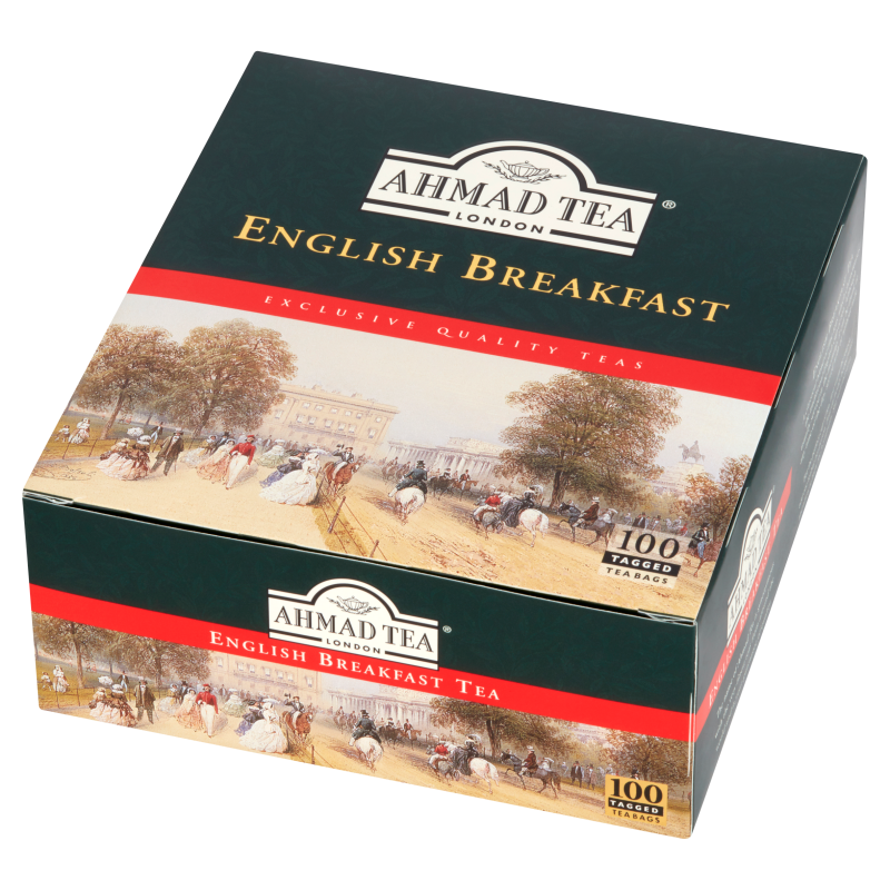 Herbata czarna English Breakfast 100 torebek z zawieszką