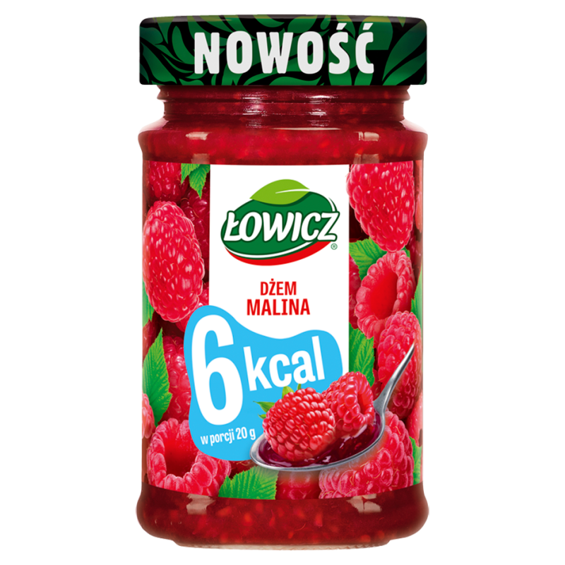 Dżem malinowy bez dodatku cukru