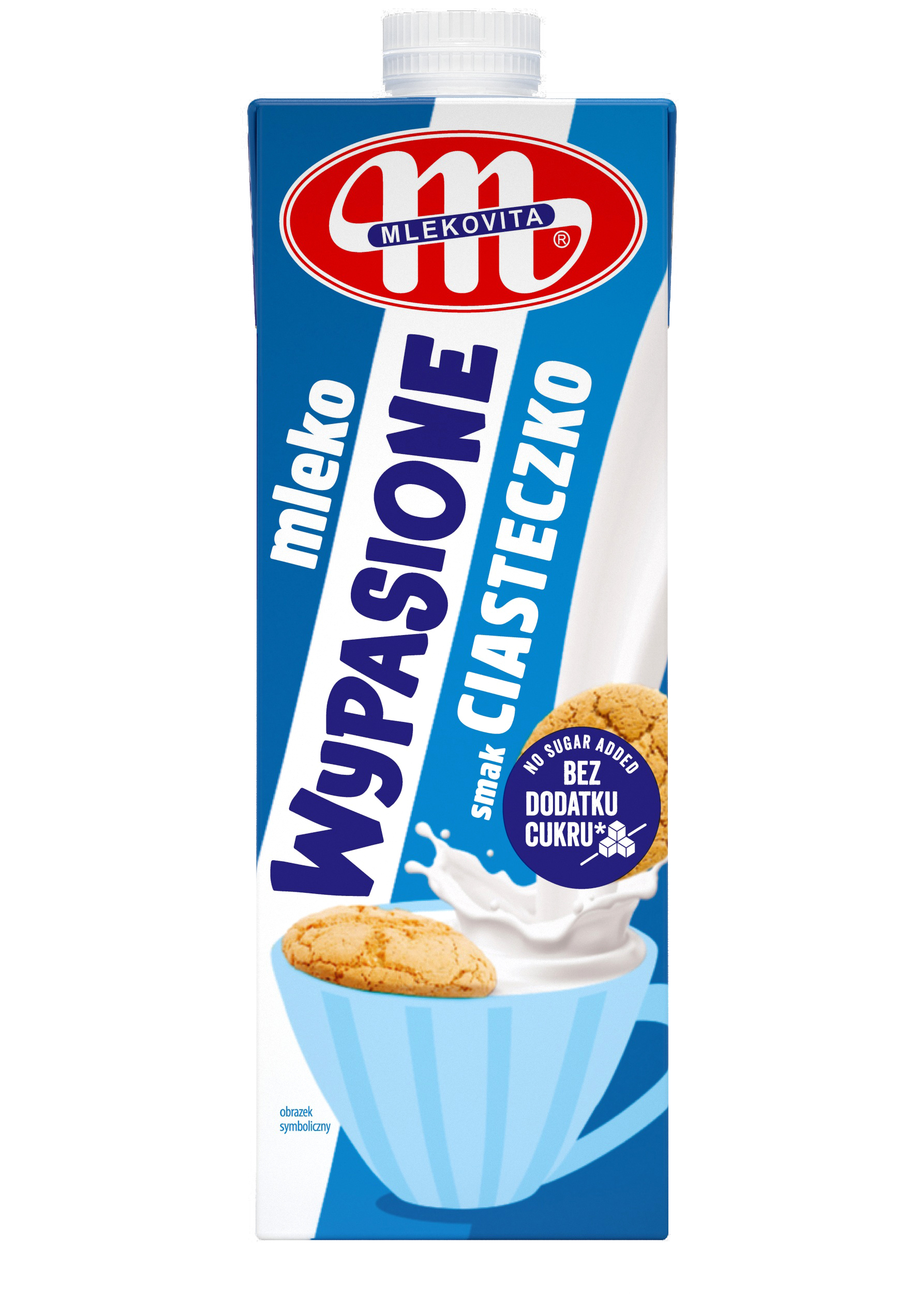 Mleko UHT o smaku ciasteczkowym