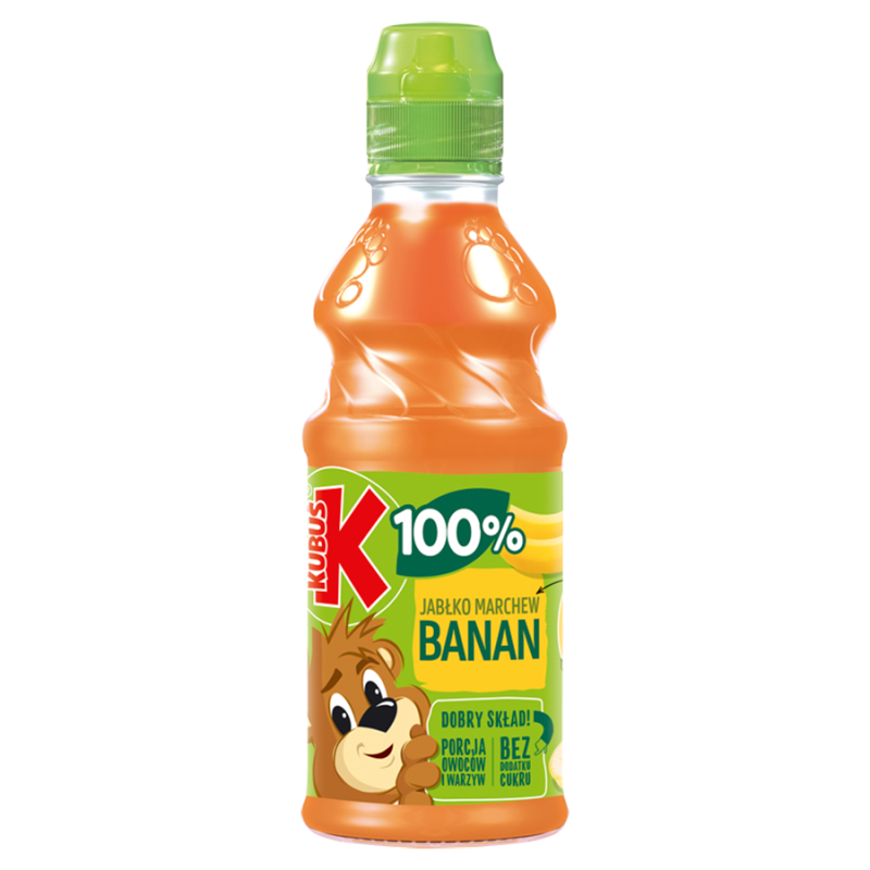 100% Banan marchew jabłko Sok