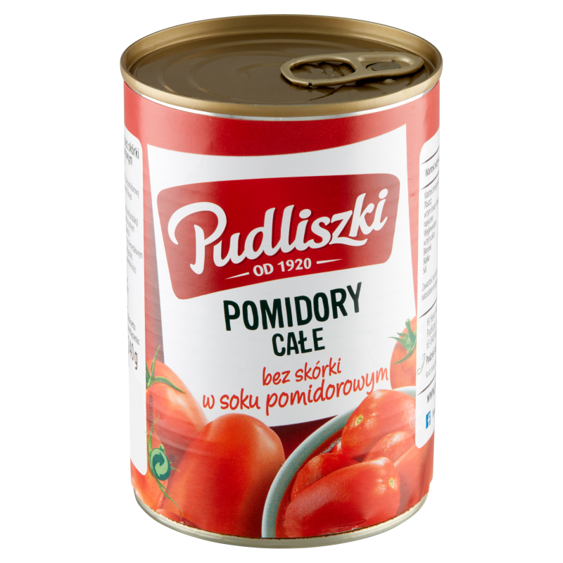Pomidory całe bez skórki w soku pomidorowym