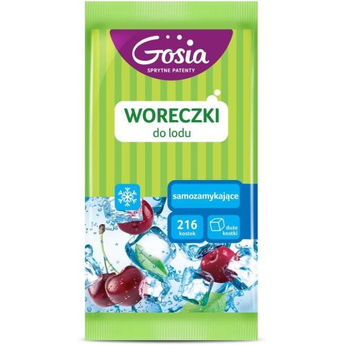 Woreczki do lodu samozamykające
