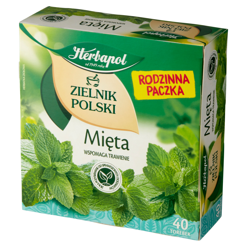 Herbatka ziołowa - mięta (40 tor.)
