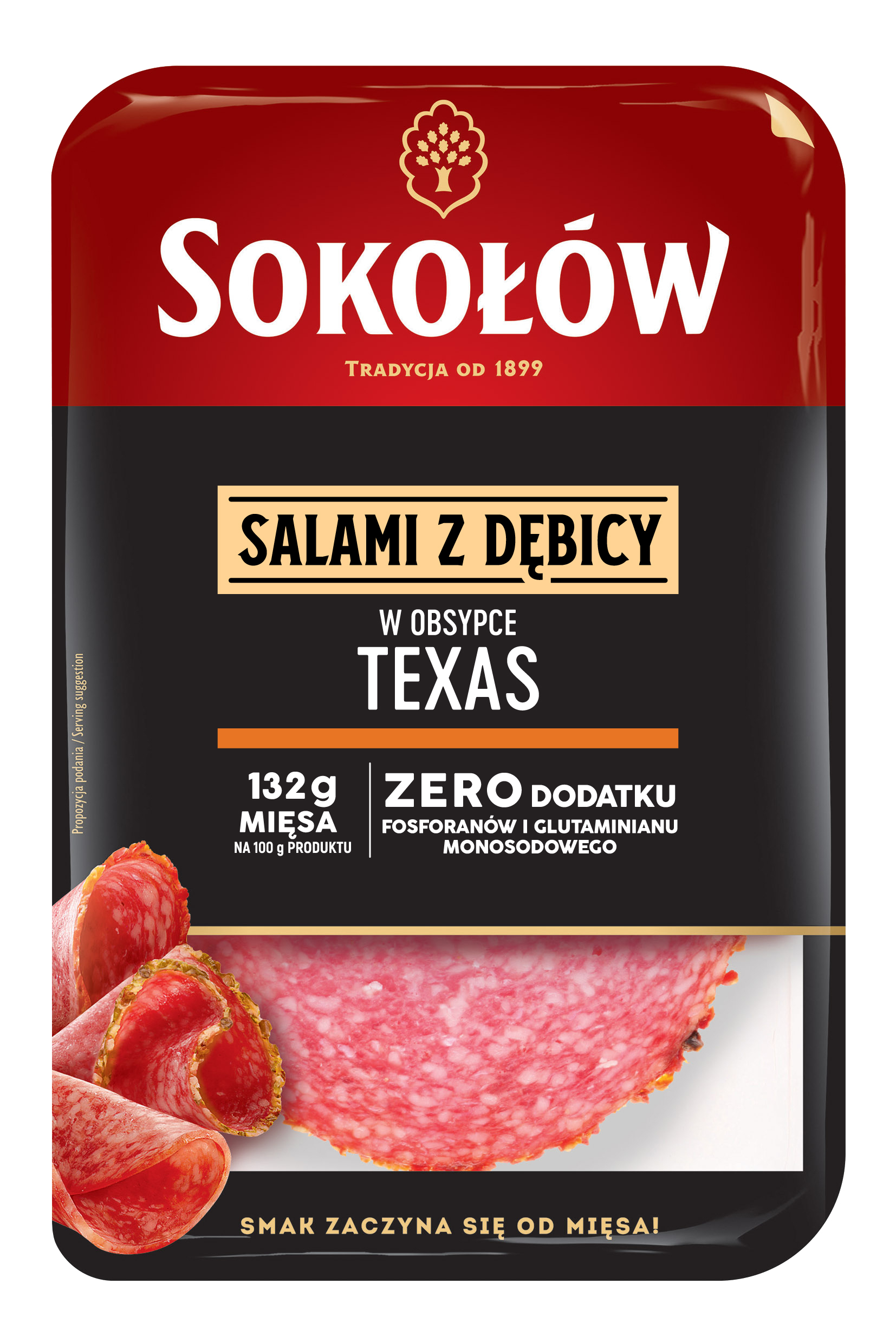 Salami w obsypce texas