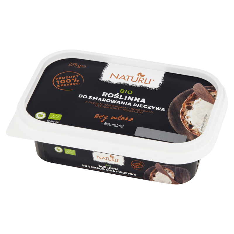 Produkt wegański do smarowania pieczywa BIO