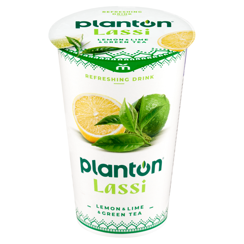 Lassi - orzeźwiający roślinny napój o smaku cytryna-limonka-zielona herbata