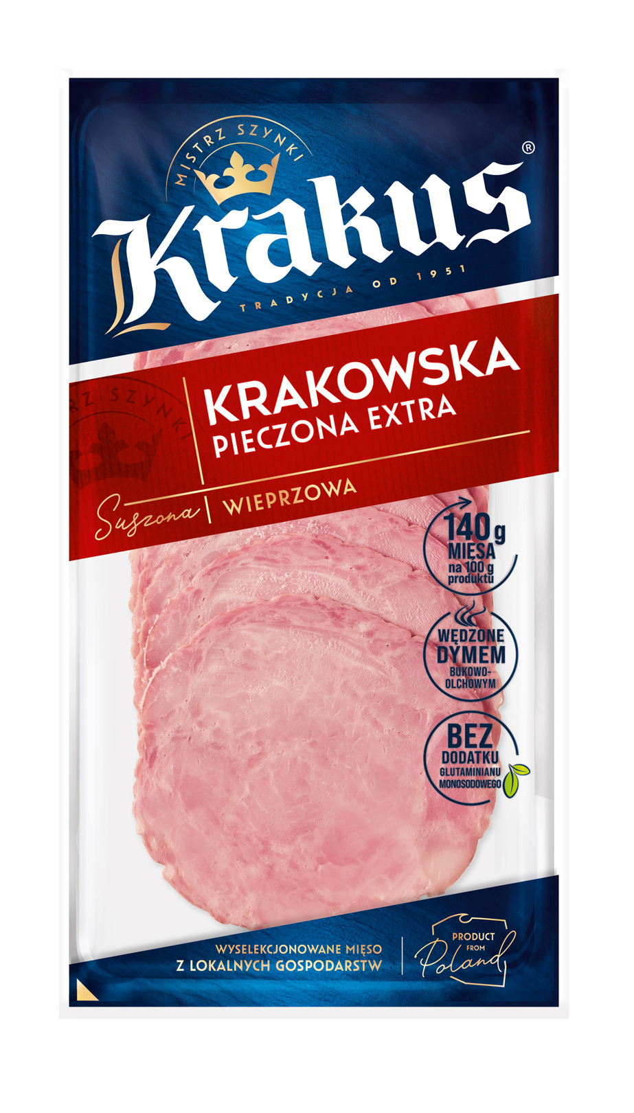 KIEŁBASA KRAKOWSKA SUCHA PIECZONA