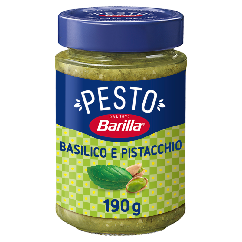 Pesto Basilico e Pistacchio (z bazylią i pistacjami)