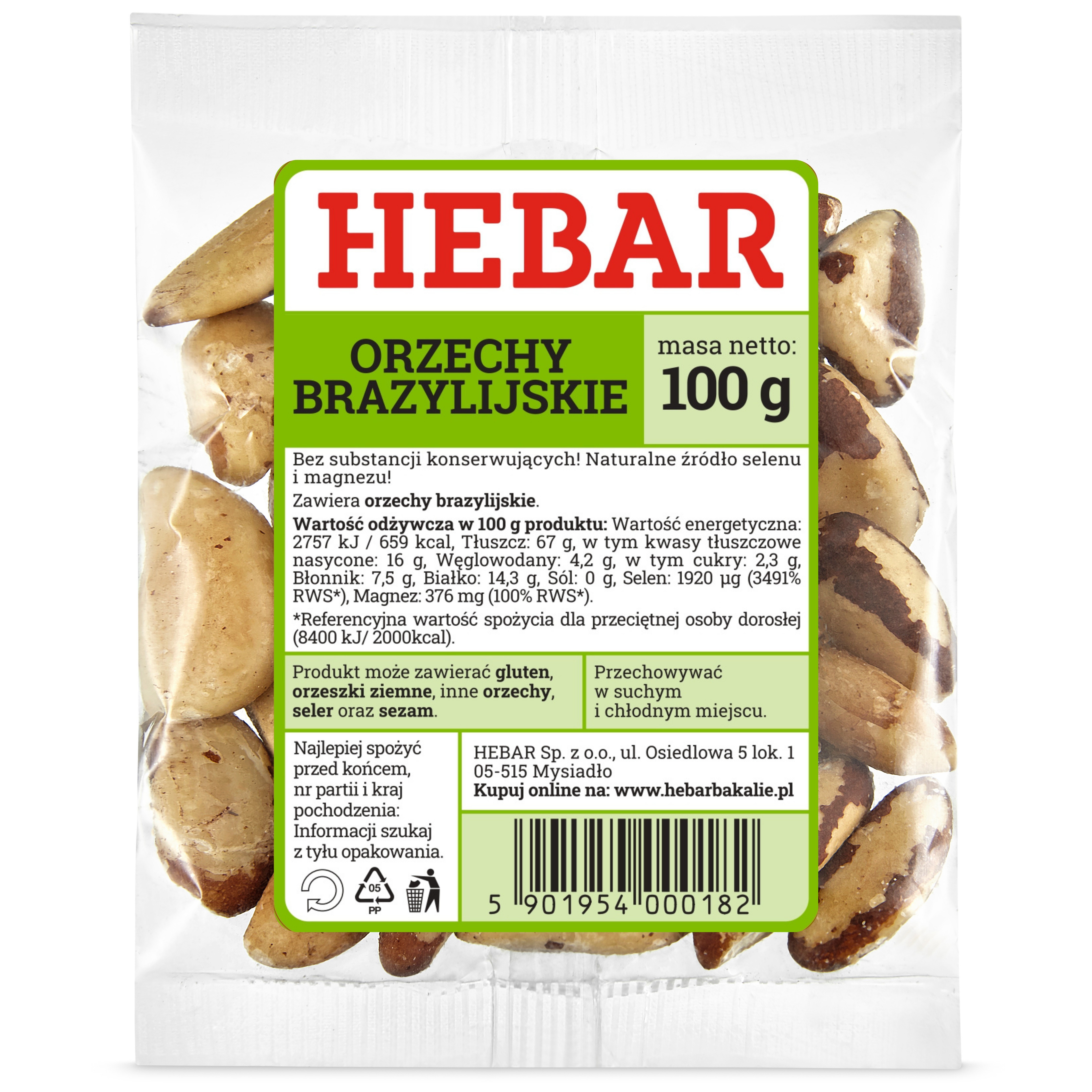 Orzechy brazylijskie