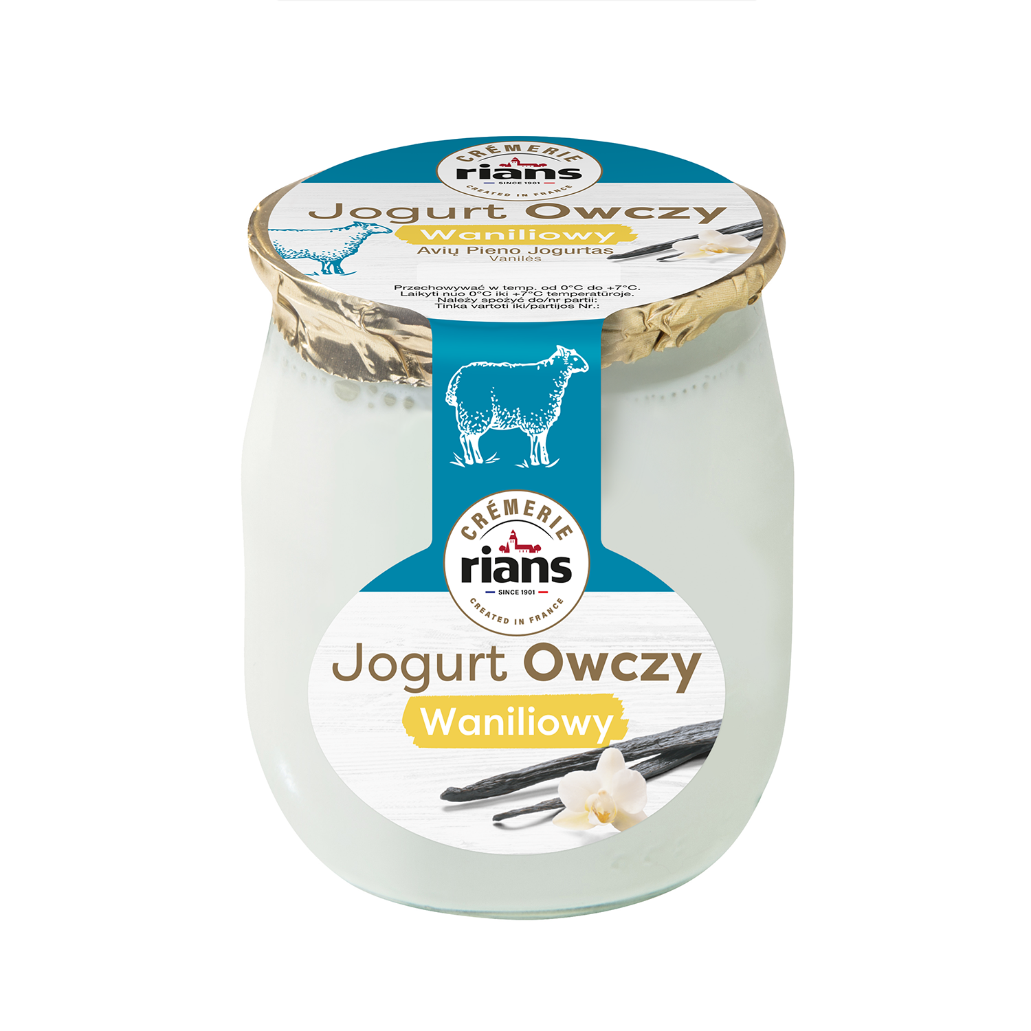 Jogurt owczy waniliowy