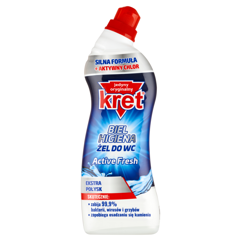 Żel do czyszczenia WC Active Fresh Biel Higiena 750g