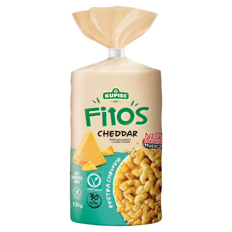 Wafle kukurydziane Cheddar (bezglutenowe)