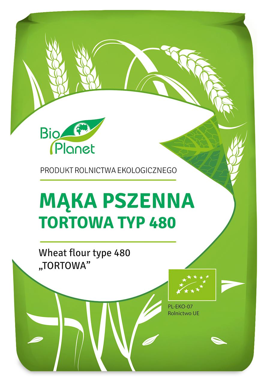 Mąka pszenna tortowa (typ 480) BIO
