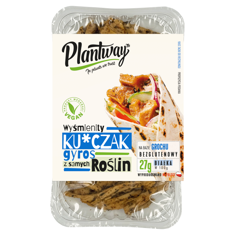 Kurczak roślinny gyros