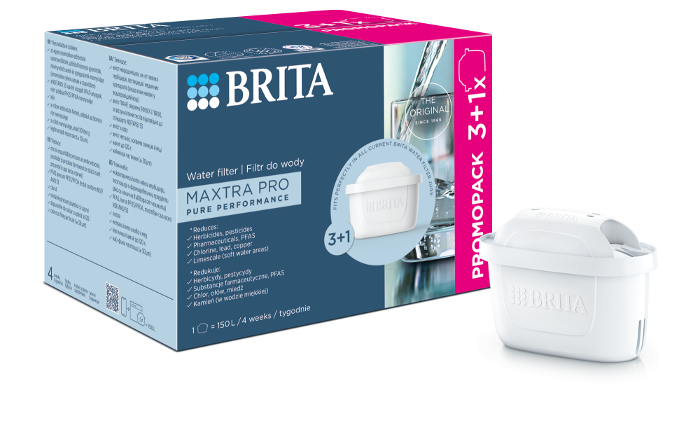 Wkład filtrujący Brita Maxtra Pure Performance 3+1 szt