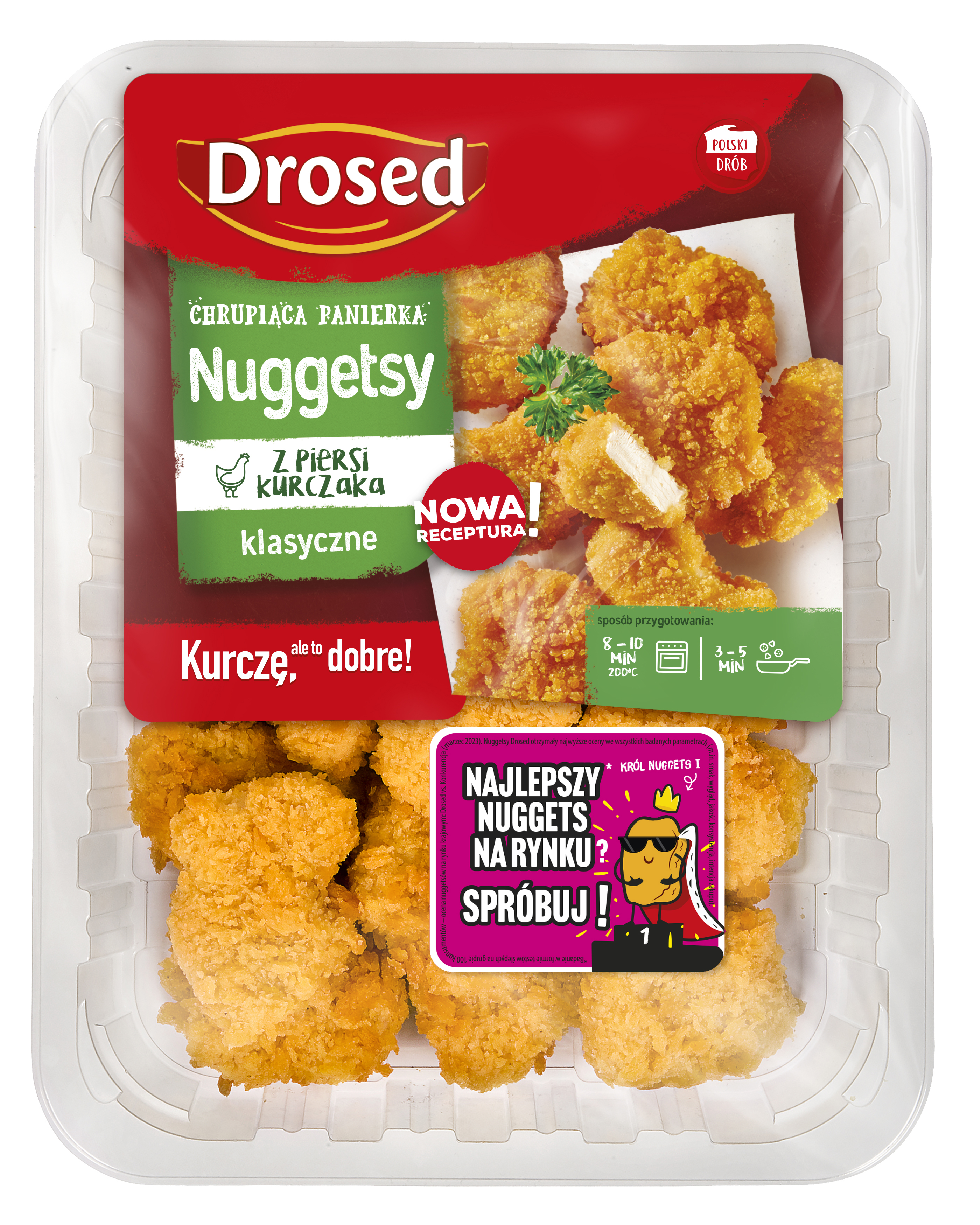 Nuggetsy z piersi kurczaka